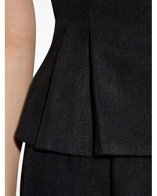 Posse Black Rosalie Oberteil mit Schößchen
