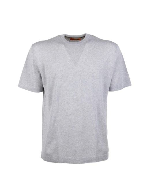 Cruna Gray T-Shirt En Maille for men