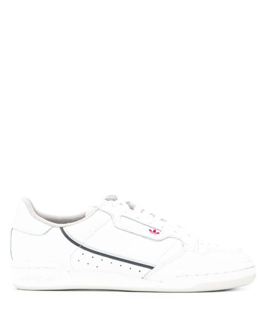 adidas white leather trainers mens