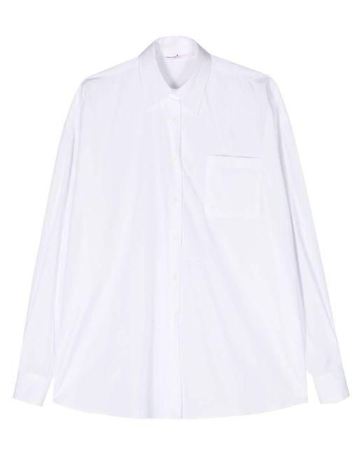 Ermanno Scervino White Button-up Cotton Shirt