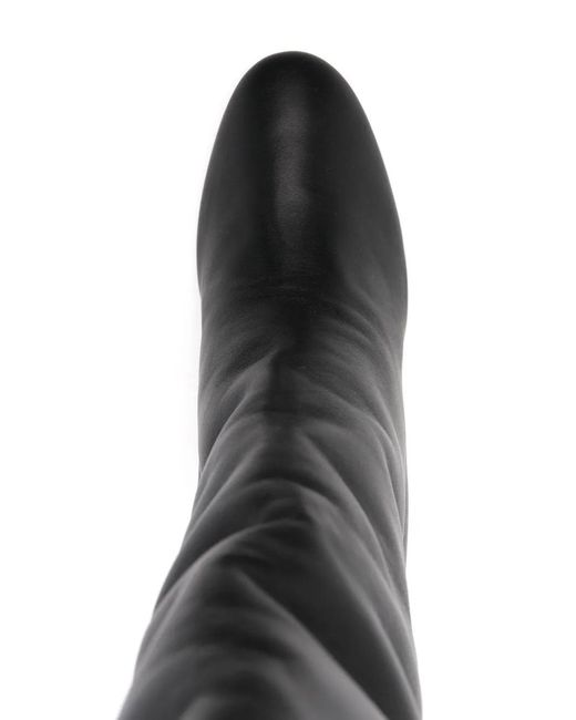 Maison Skorpios Black Clip-Fastening 100Mm Long Boots