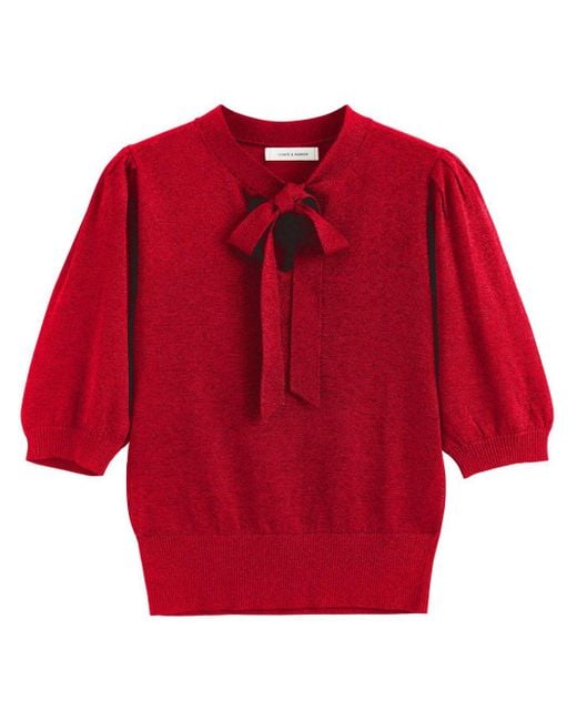 Top Con Fiocco di Chinti & Parker in Red