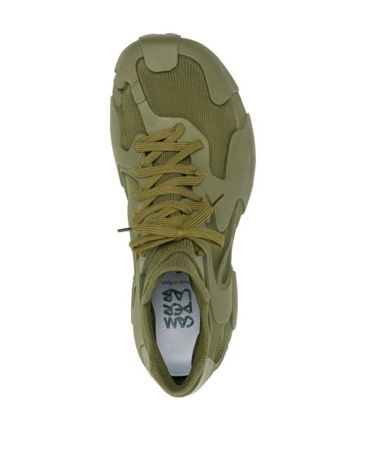 CAMPERLAB Green Tossu Caged Knitted Sneakers