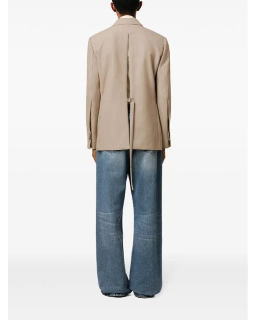 AMI Natural Mini Slit Jacket for men
