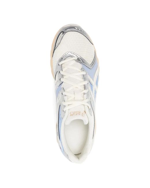 Asics White Gel-Ds 14 Lace-Up Sneakers