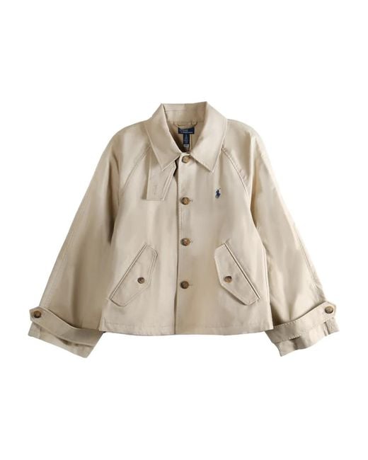 Polo Ralph Lauren Natural Cotton Double Jacket