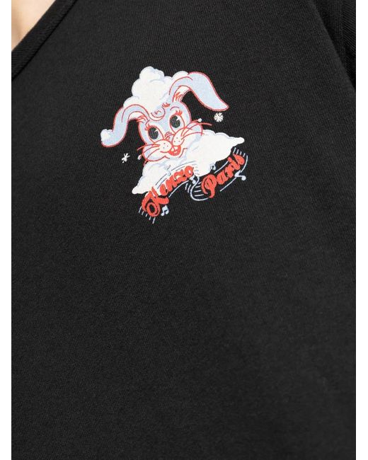 KENZO Black Cotton T-Shirt for men