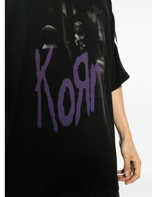 adidas X Korn Graphic-print T-shirt in Black for Men | Lyst