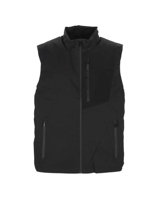 Sail Racing Black Vapor Zip-Up Gilet for men