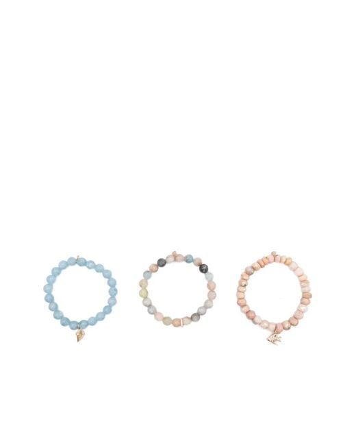 Sydney Evan White 14Ct Stone Gemstone Bracelet