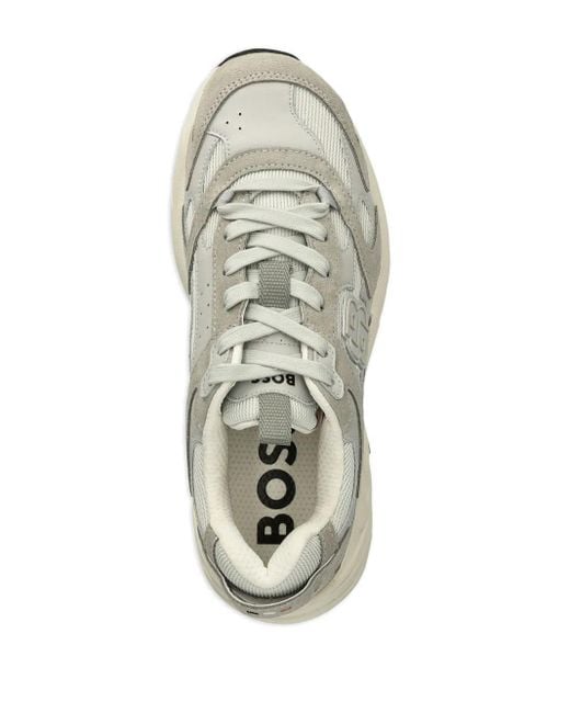Boss White Levitt Sneakers for men