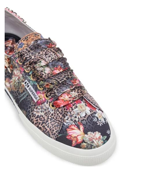 Camilla White X Superga 2750 Cotton Sneakers