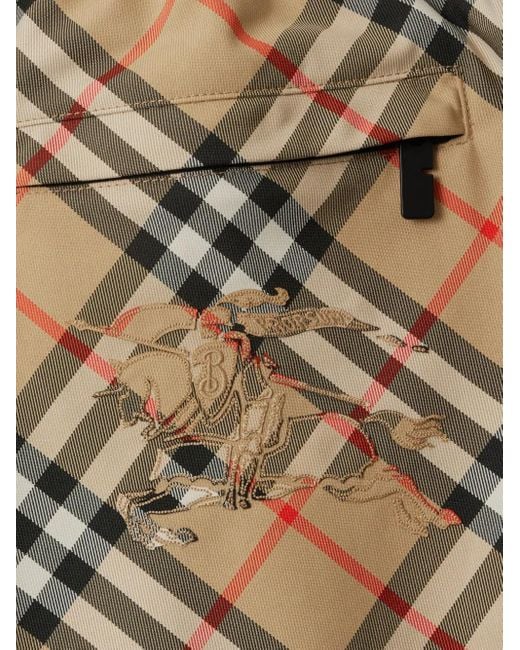 Burberry Brown Short Shorts