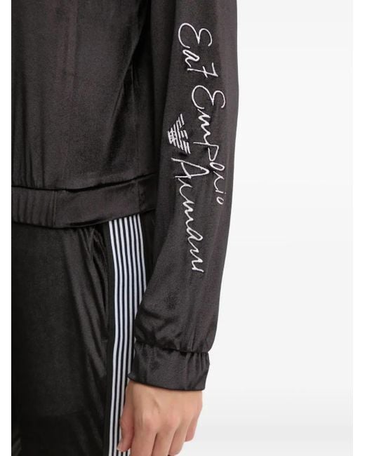 Top De Manga Larga EA7 de color Black