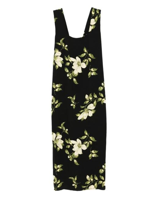 Reformation Black Vea Kleid