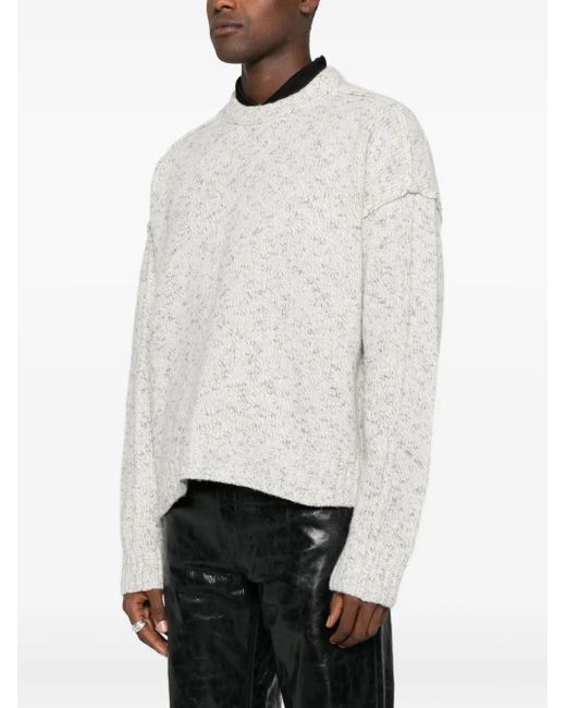 Won Hundred White Bently Jumper for men