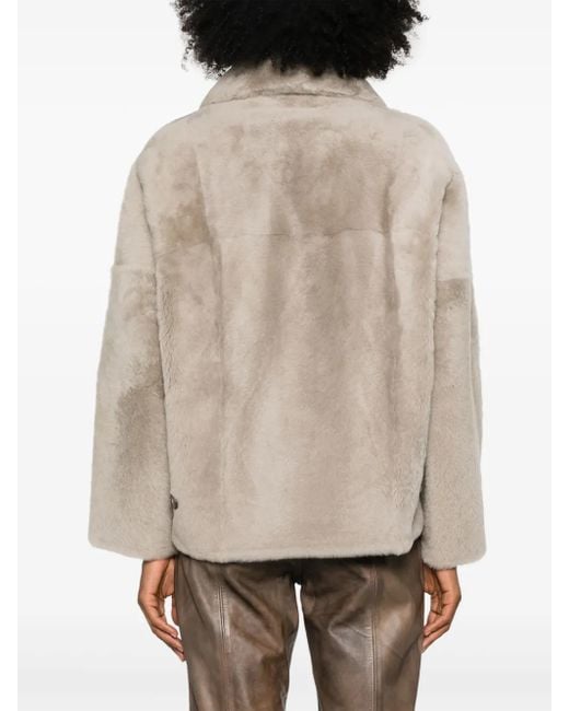 Yves Salomon Natural Fur Jacket