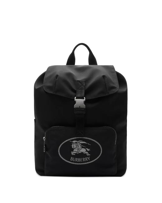 Burberry Orkney Flap Rugzak in het Black voor heren