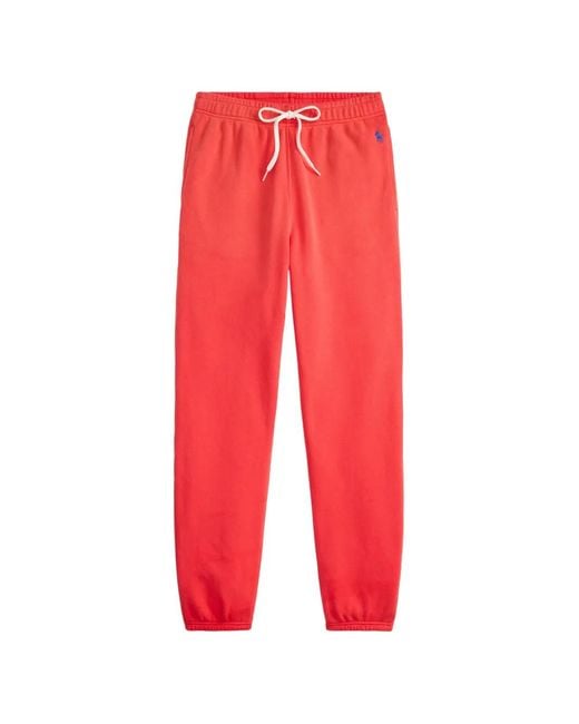 Polo Ralph Lauren Drawstring Logo-Embroidered Track Pants