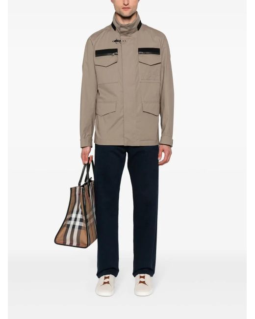Fay Gray Multi-Pocket Field Jacket for men