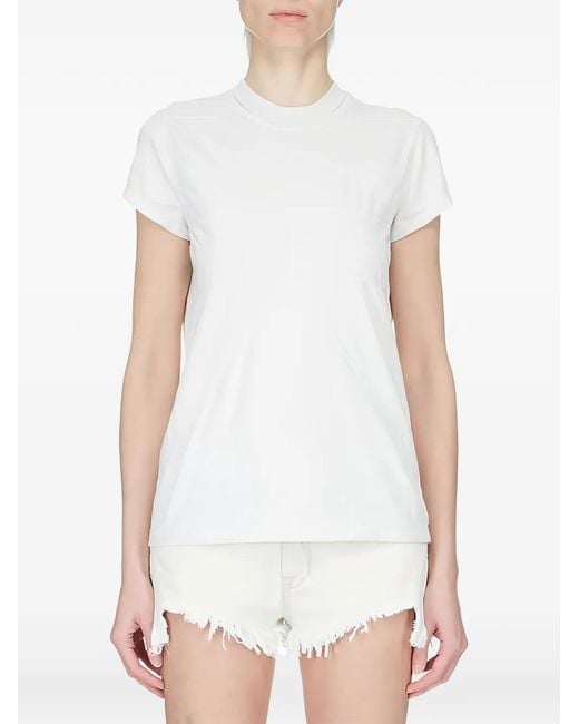 Rick Owens White Small Level T Short-Sleeve T-Shirt