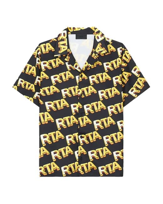 RTA Yellow Nathan Shirt for men