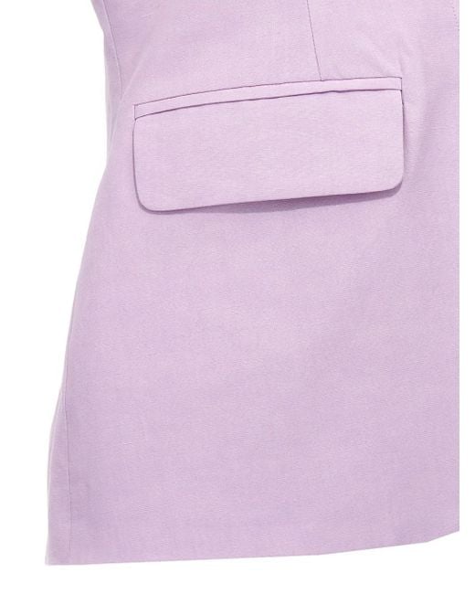 OMBRA MILANO Purple N°4 Waistcoat