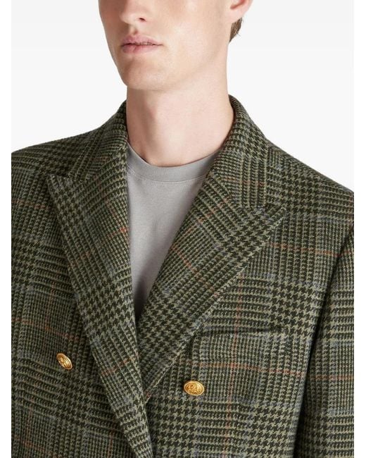 Slowear Green X Incotex Blazer À Boutonnière Croisée for men