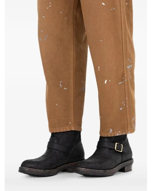 Stivali T.W.O. Folk di Visvim in Black da Uomo
