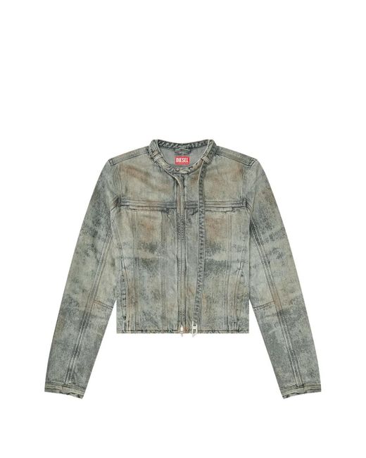 DIESEL Green Veste D-Vulmar-Fsi En Jean for men