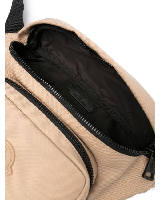 Moncler Natural Durance Canvas Belt Bag for men