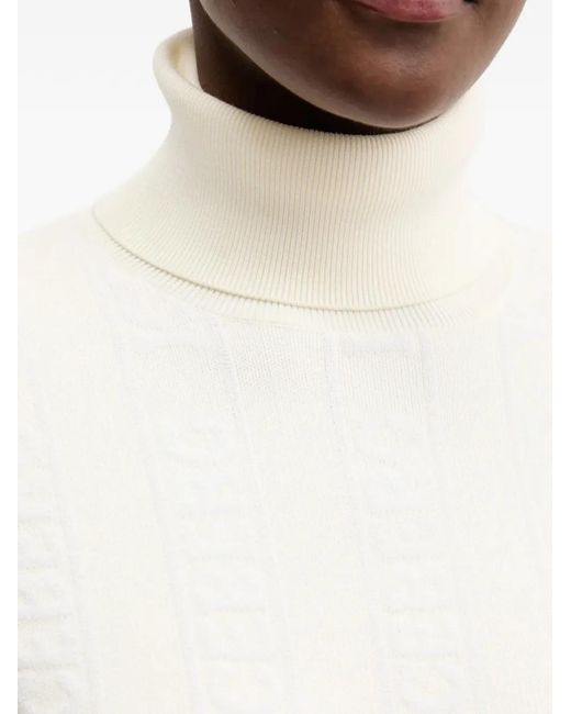Iceberg White Turtleneck Sweater