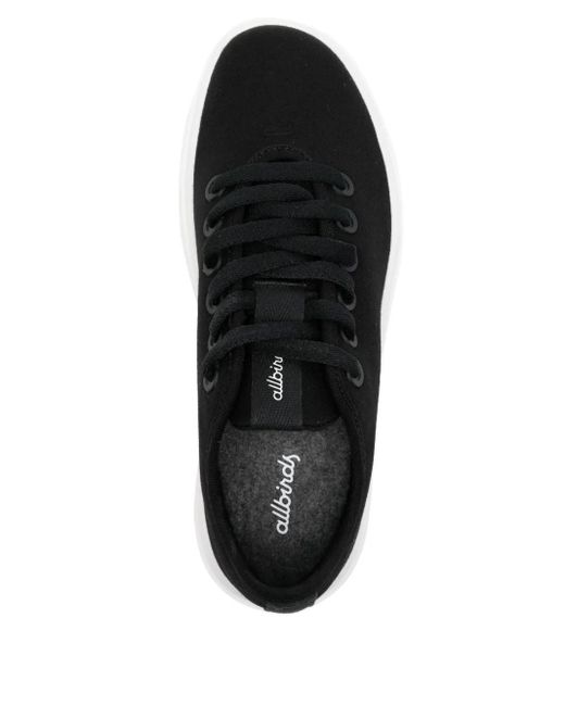 ALLBIRDS Black Canvas Piper Sneakers