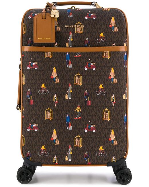 MICHAEL Michael Kors Extralarge Bedford Travel Suitcase in Black Lyst