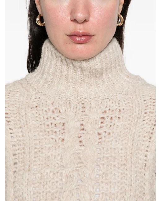 Marc O' Polo Natural Cable Knit Sweater