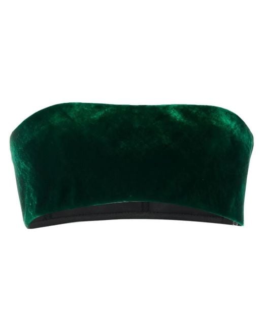 Roberto Cavalli Strapless Top in het Green