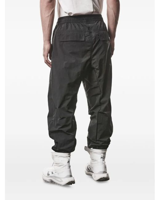Thom Krom Black Drawstring Trousers for men