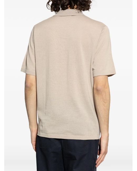 Samsøe & Samsøe White Wool Polo Shirt for men