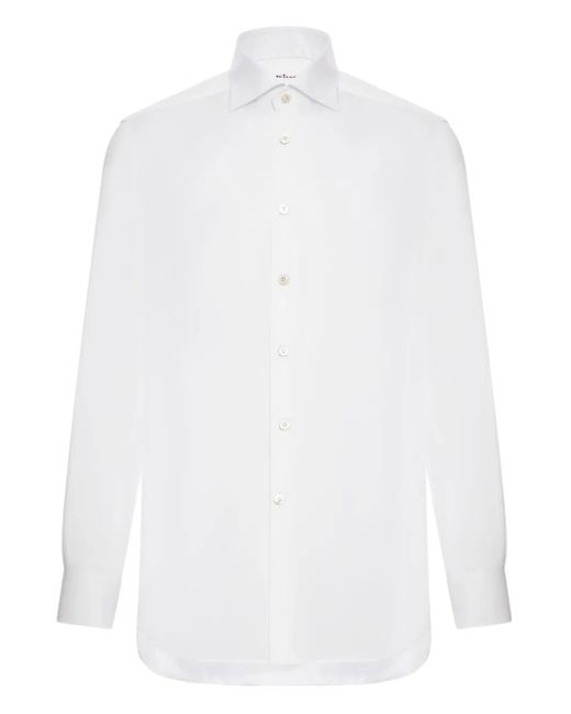 Kiton Geknöpftes Hemd in White für Herren