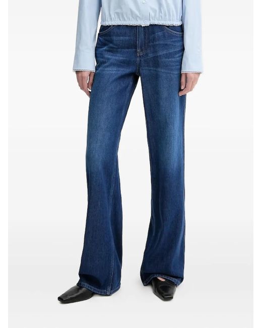 Miss Sixty Blue Straight-Leg Jeans