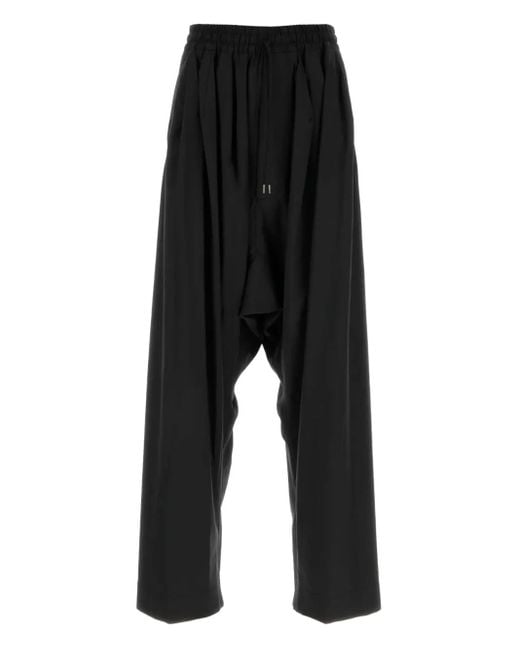 Vivienne Westwood Black Back Wool Pant for men