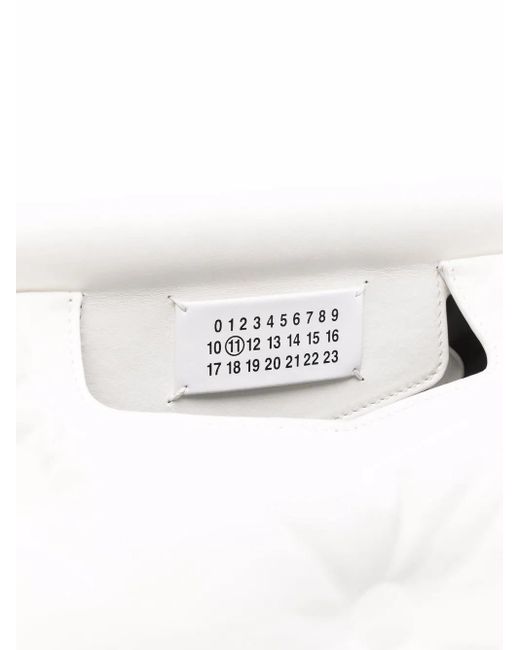 Maison Margiela White Medium Glam Slam Classique Shoulder Bag