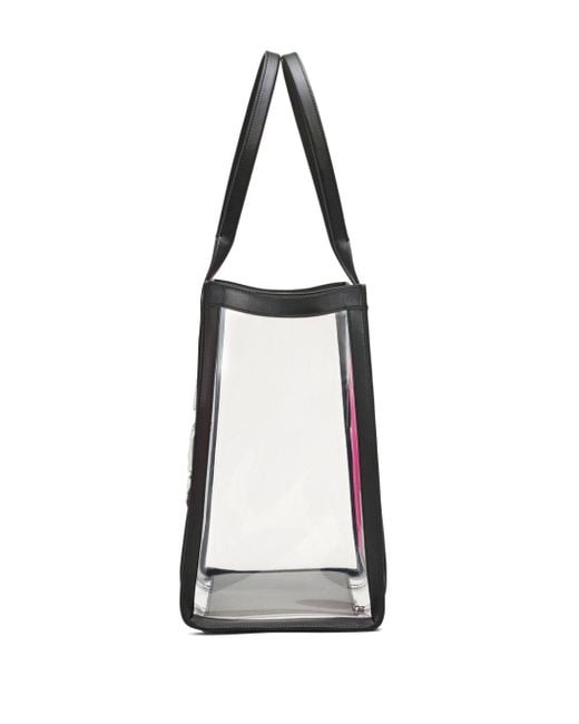 Marc Jacobs Red The Large Clear Tote