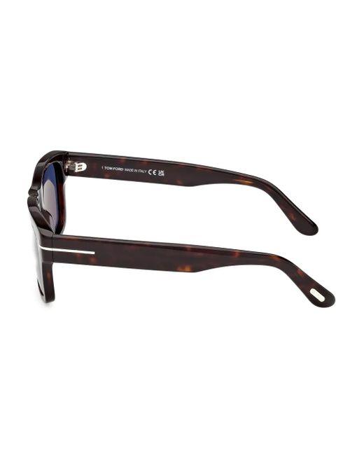 Tom Ford Blue Square-Frame Sunglasses