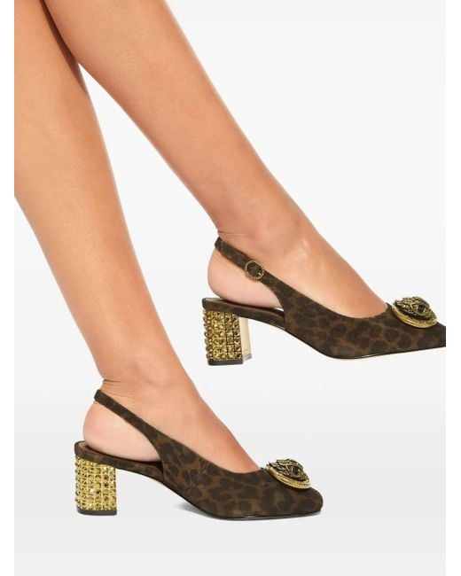 Pumps Chelsea Con Cinturino Posteriore 60Mm di Kurt Geiger in Brown