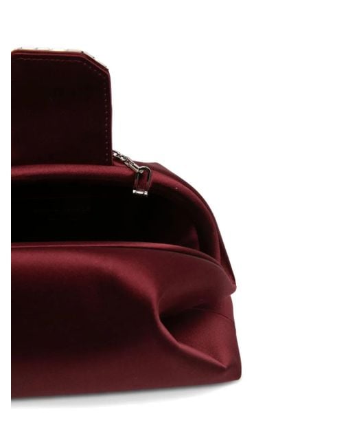 Bolso de mano Camelia con detalles AMINA MUADDI de color Red