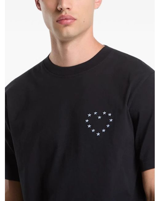 Etudes Studio Black Wonder B Heart T-Shirt for men
