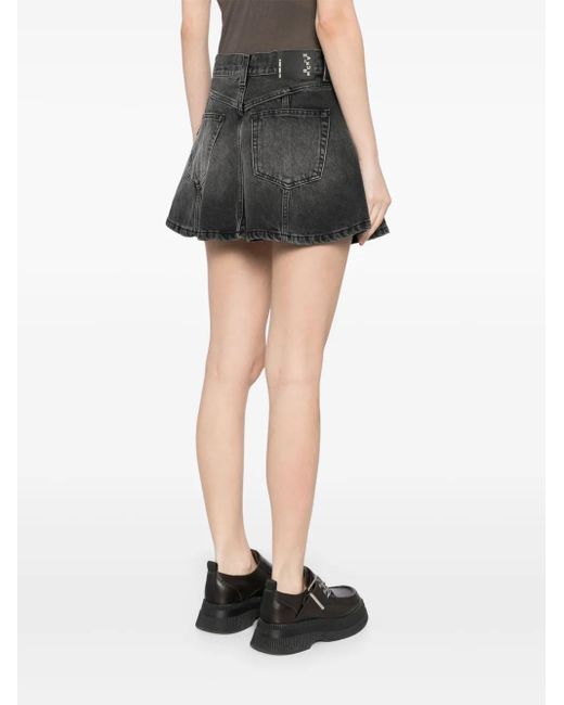 Haikure Black Margaux Jeansrock