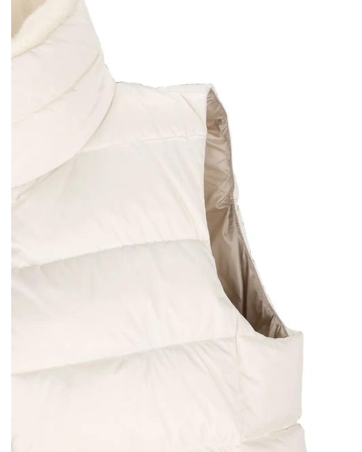 Herno Natural Padded Faux-Fur Gilet