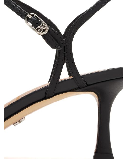 Sam Edelman Black Presley Strap Heeled Sandals